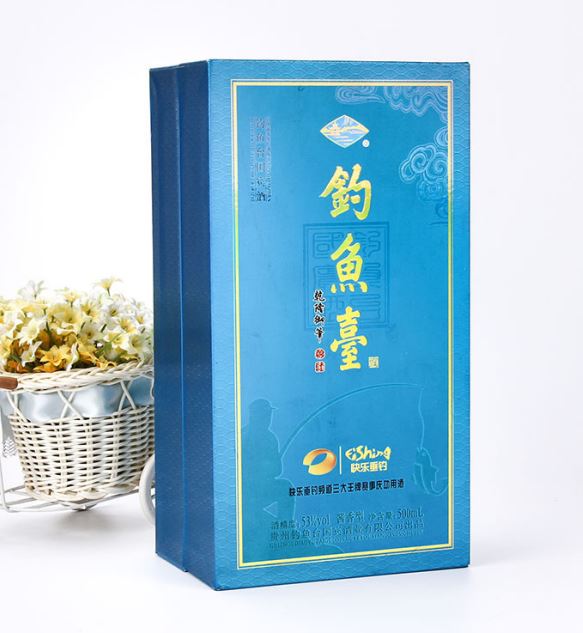 Wine box for bottle paper gift box customized