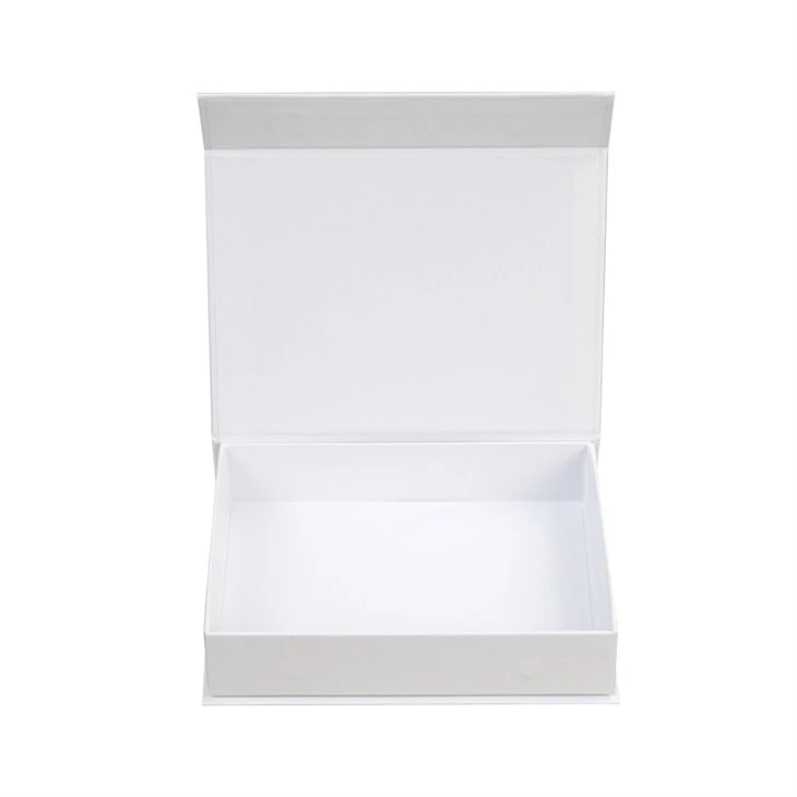 Deep White Laminated Magnetic Gift Box